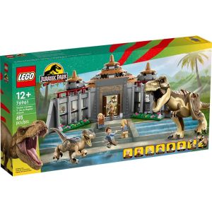 Lego Jurassic World Visitor Centre: T-Rex & Raptor Attack