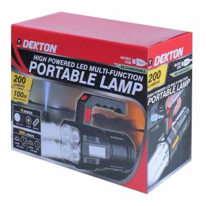 Dekton Rechargeable Portable Lamp