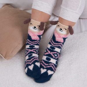 totes Toasties Ladies Novelty Super Soft Slipper Socks