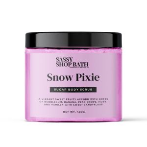 Sassy Shop Wax Snow Pixie Sugar Body Scrub