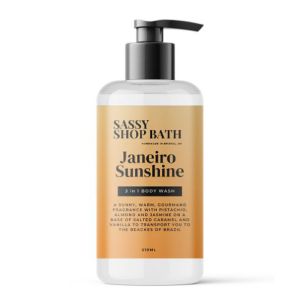Sassy Shop Wax Janeiro Sunshine 210ml 3 in 1 Body Wash