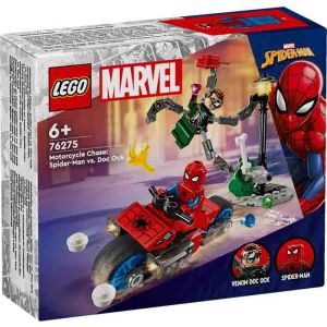 Lego Marvel Motorcycle Chase: Spider-Man vs. Doc Ock