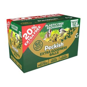 Peckish Extra Goodness Energy Balls - 50 + 20% Extra Free