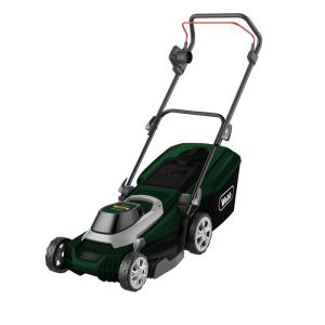 Webb Supreme 37cm Electric Rotary Lawnmower with Rear Roller