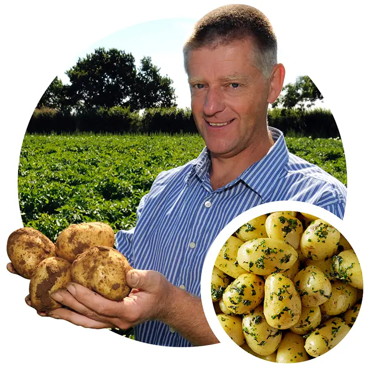 Tim Dudwick of Buxton Potatoes